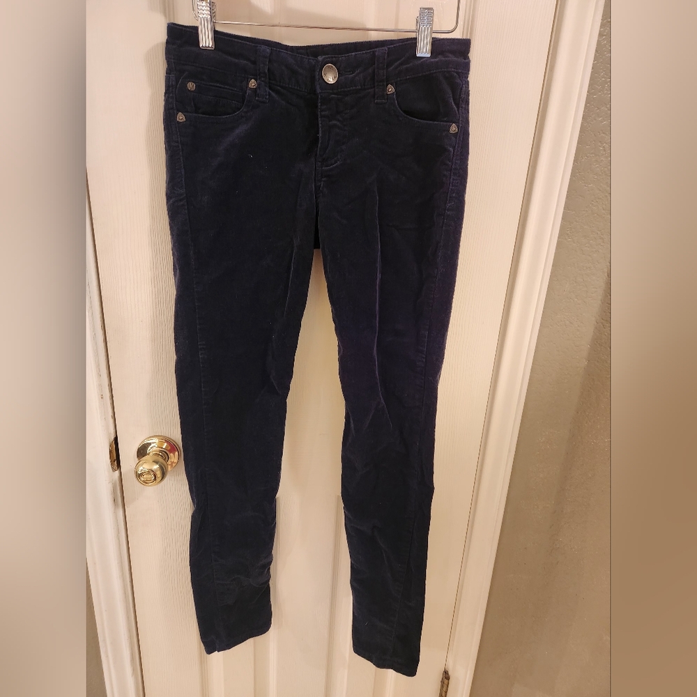KUT Navy Corduroy Pants